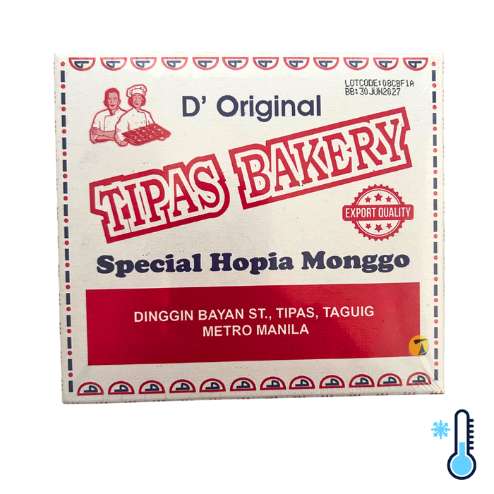 D'Original Tipas Bakery Hopia Monggo - 480g [FROZEN]