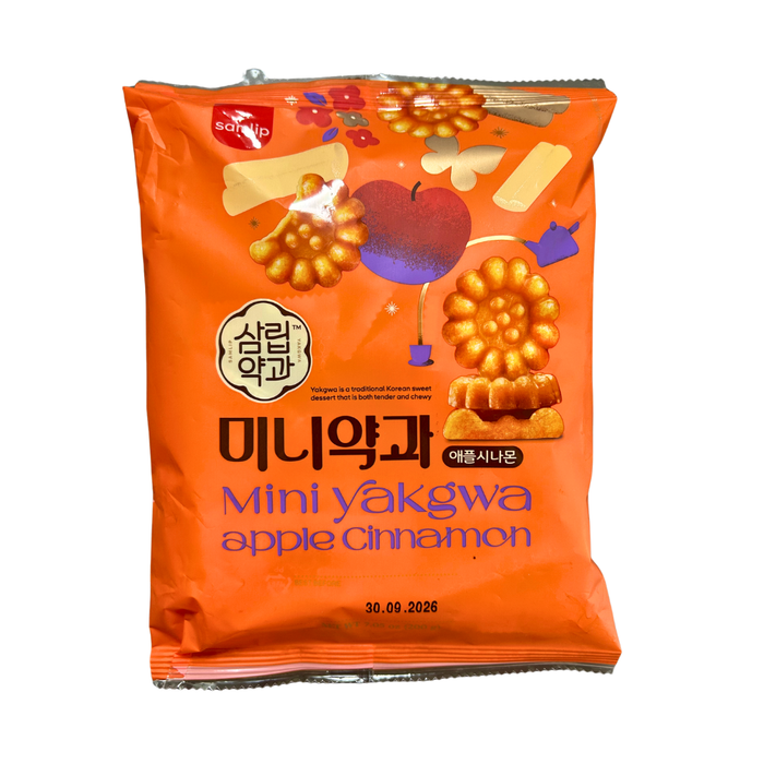 Samlip Mini Yakgwa Cookie Apple Cinnamon - 200g BB: 30/09/2026