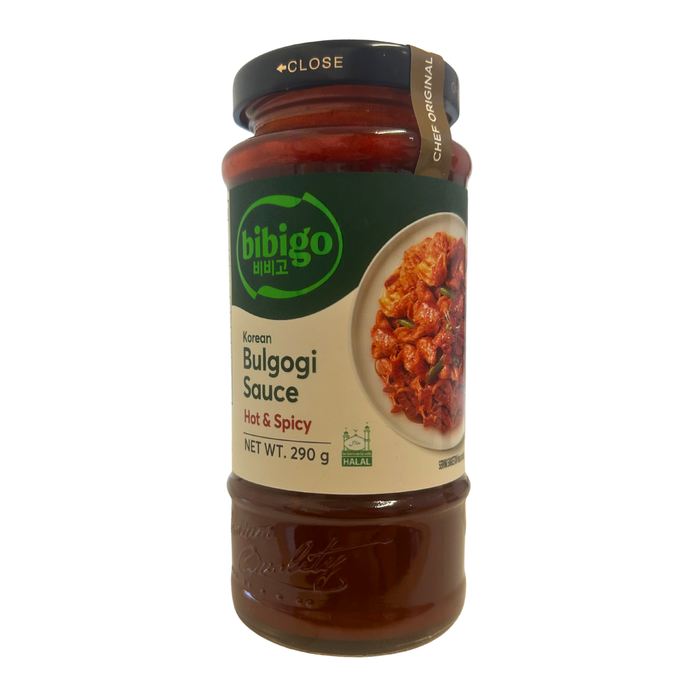 Bibigo Korean Hot & Spicy Bulgogi Sauce - 290g BB: 22/11/2025