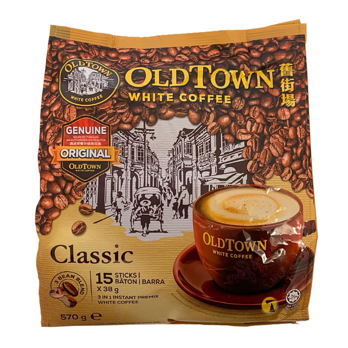 OldTown 3 in 1 White Coffee - 15 x 38g Sticks
