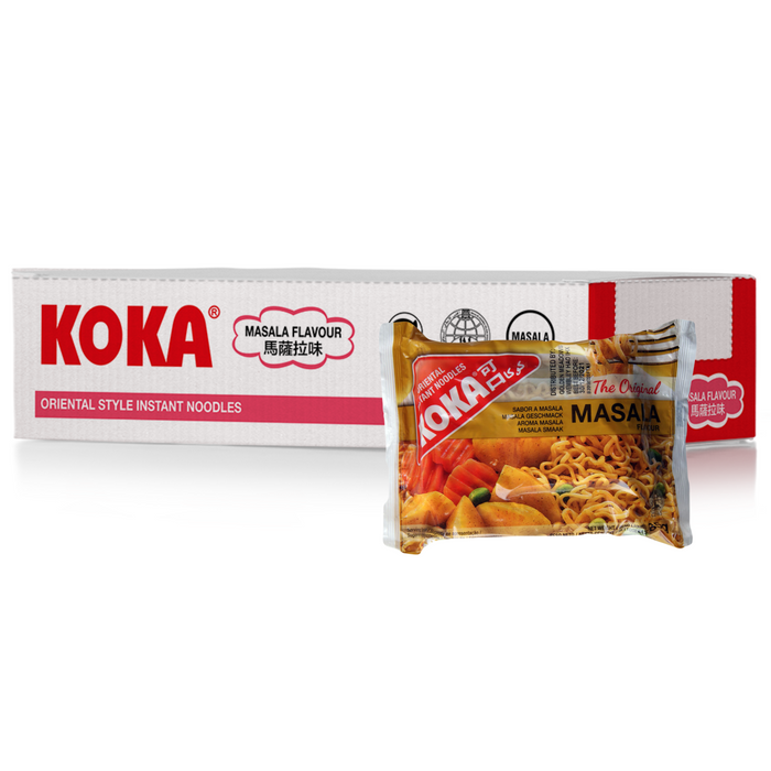 Koka Oriental Style Instant Noodles - Masala Flavour - 30 Packets