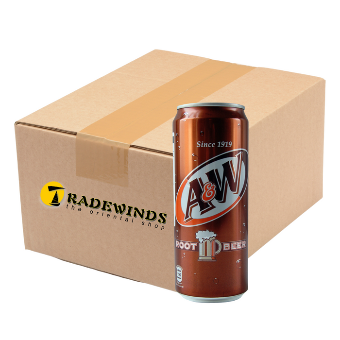 A&W Root Beer - 24 x 325ml Cans