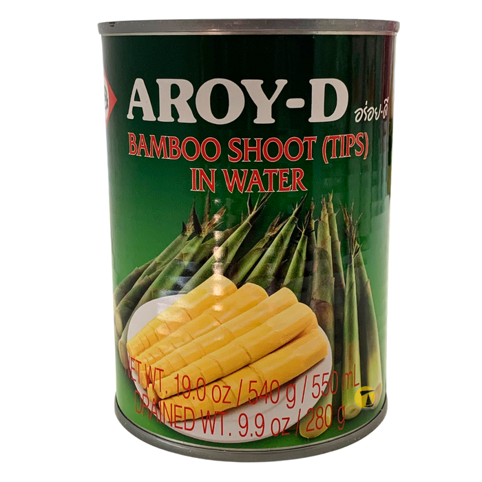 Aroy-D Bamboo Shoot Tips in Water - 540g