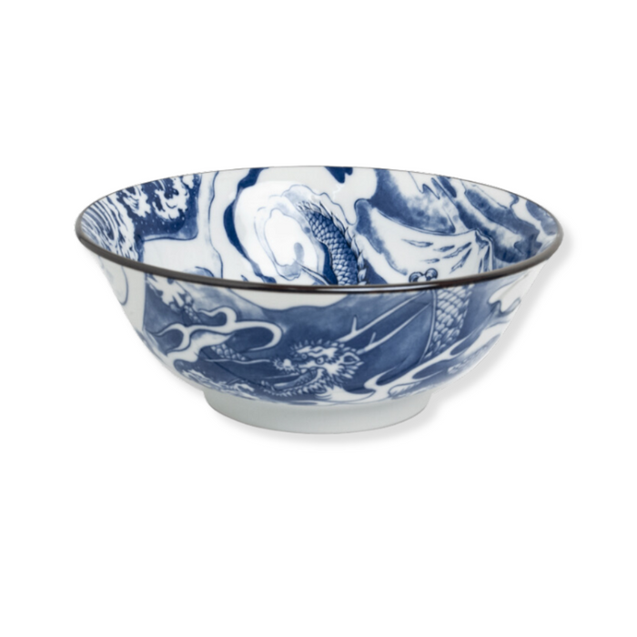 Blue Dragon Japanese Bowl - Ø19.2cm