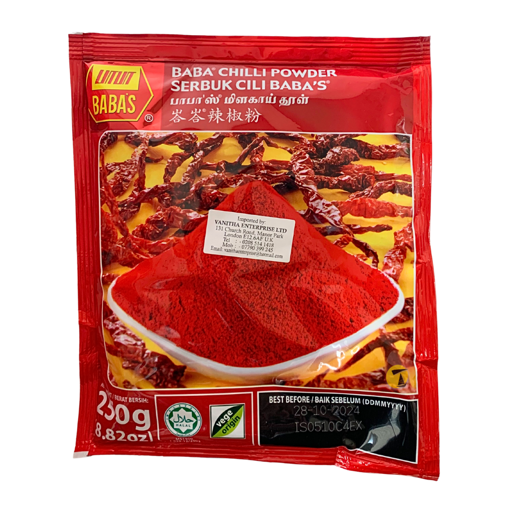 Baba's Chilli Powder - 250g — Tradewinds Oriental Shop