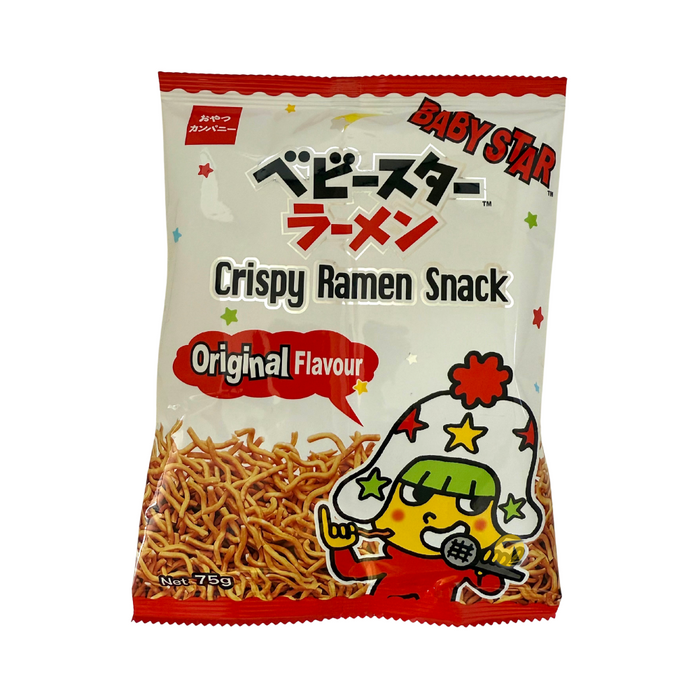 Baby Star Crispy Ramen Snack Thin - Original Flavour - 75g