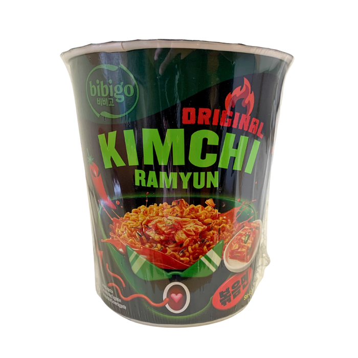 Bibigo Kimchi Ramyun Original Stir-Fried Cup Noodles - 98g
