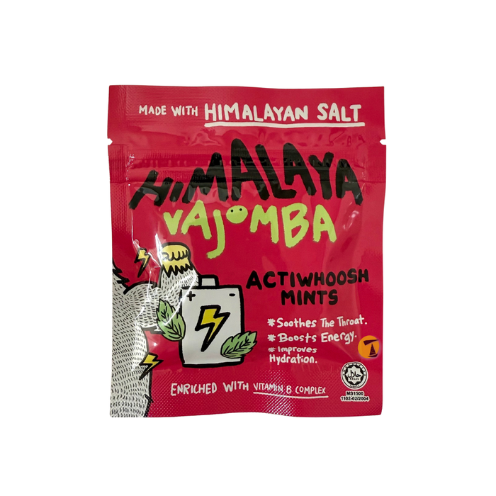 Big Foot Himalaya Vajomba Actiwoosh Mints - 12x15g
