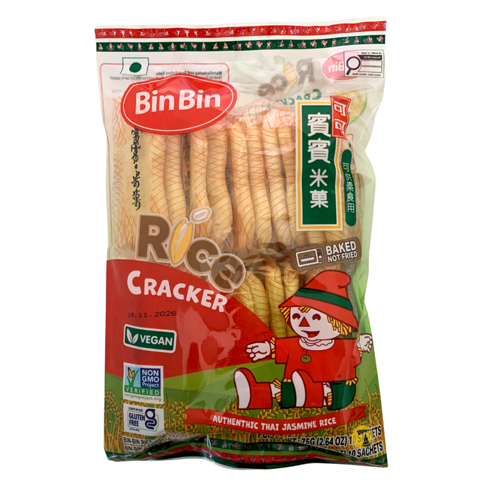 Bin Bin Rice Crackers Original Flavour - 75g