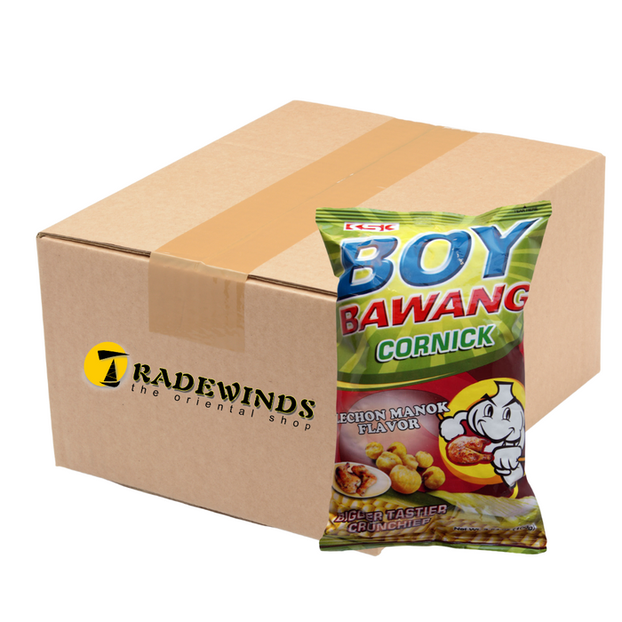 Boy Bawang Corn Snack - Chicken Flavour - 20x90g