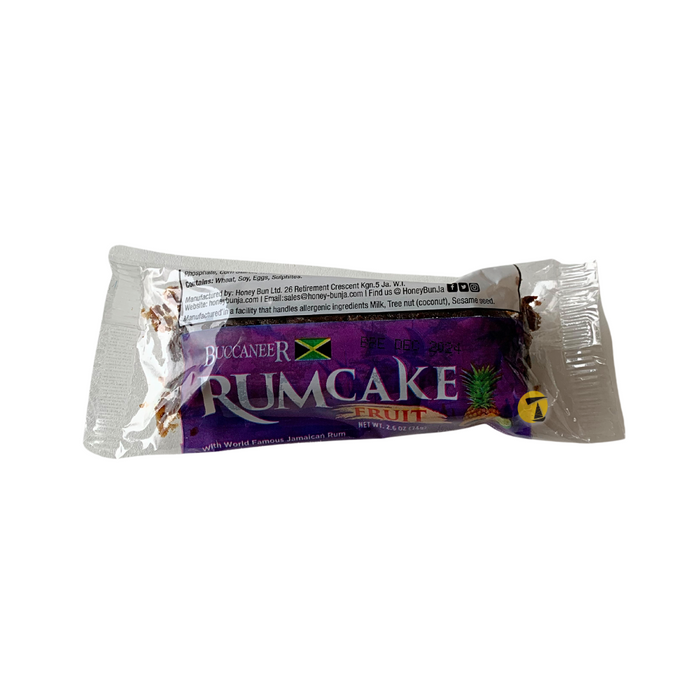 Buccaneer Rum Cake - Fruit - 74g