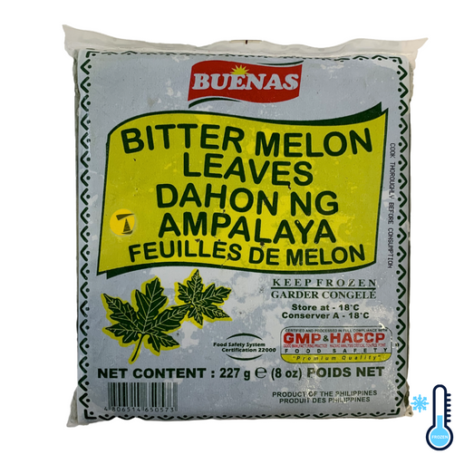 Buenas Bitter Melon Leaves - 227g [FROZEN]