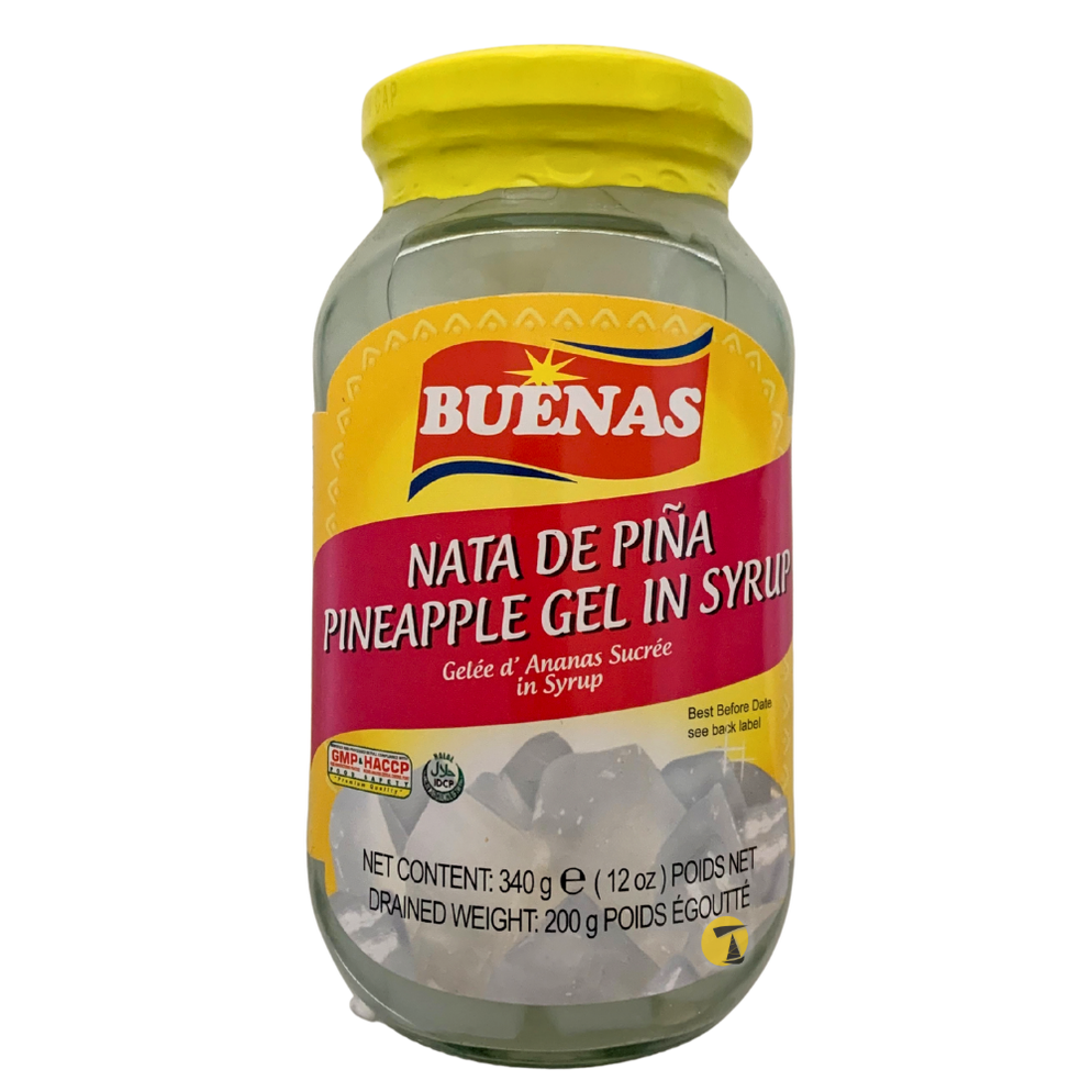 Buenas Nata De Pina Pineapple Gel in Syrup - 340g — Tradewinds Oriental ...