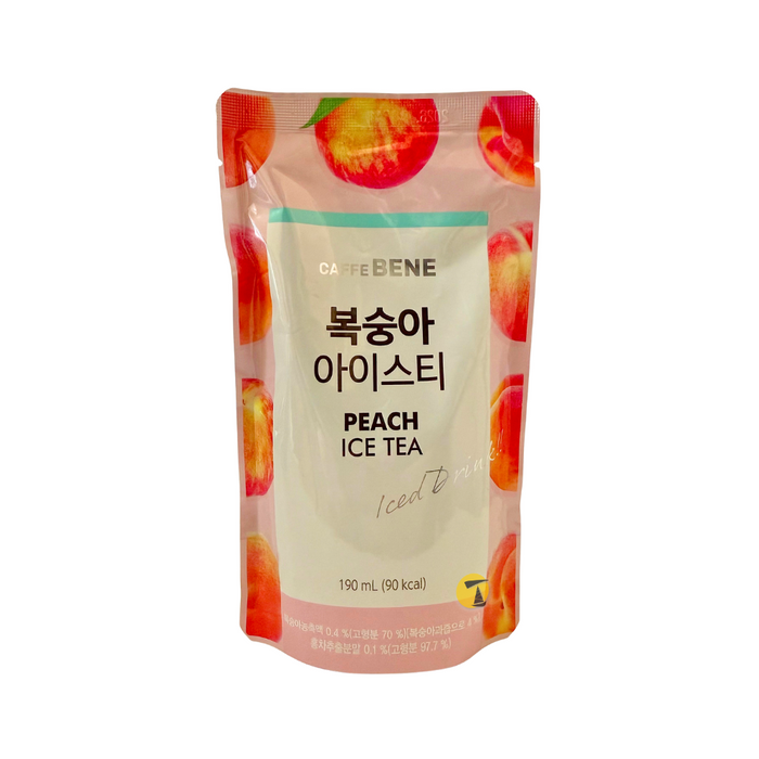 CaffeBene Peach Ice Tea - 190ml