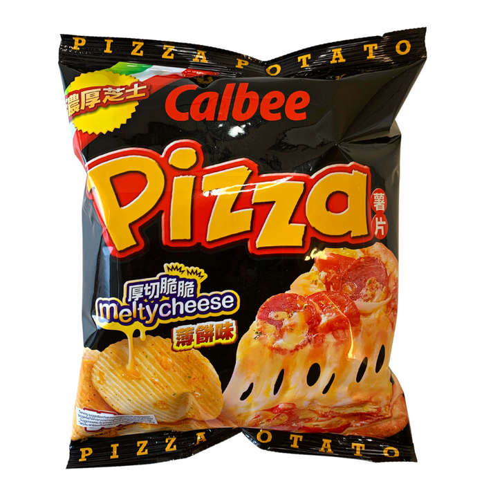Calbee Potato Crisps Pizza Flavour - 55g