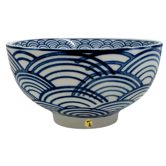 Cameo China Koi Fish Design Rice Bowl - 11cm