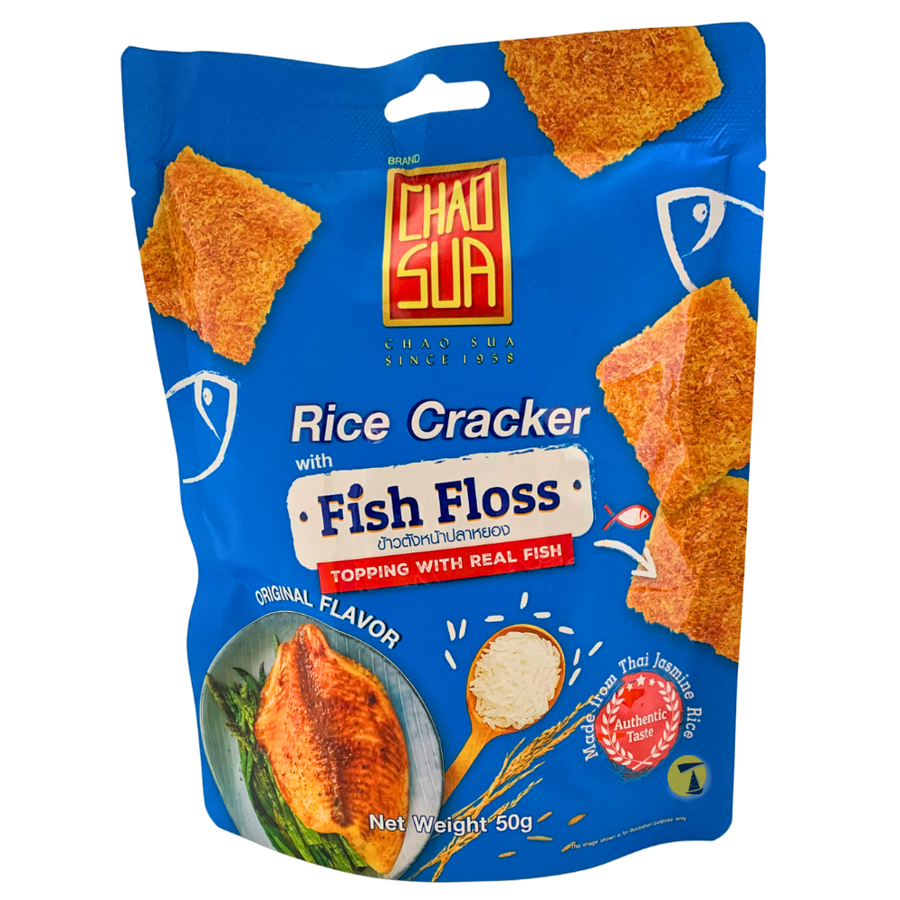 Chao Sua Rice Cracker - Fish Floss Flavour - 50g — Tradewinds Oriental Shop
