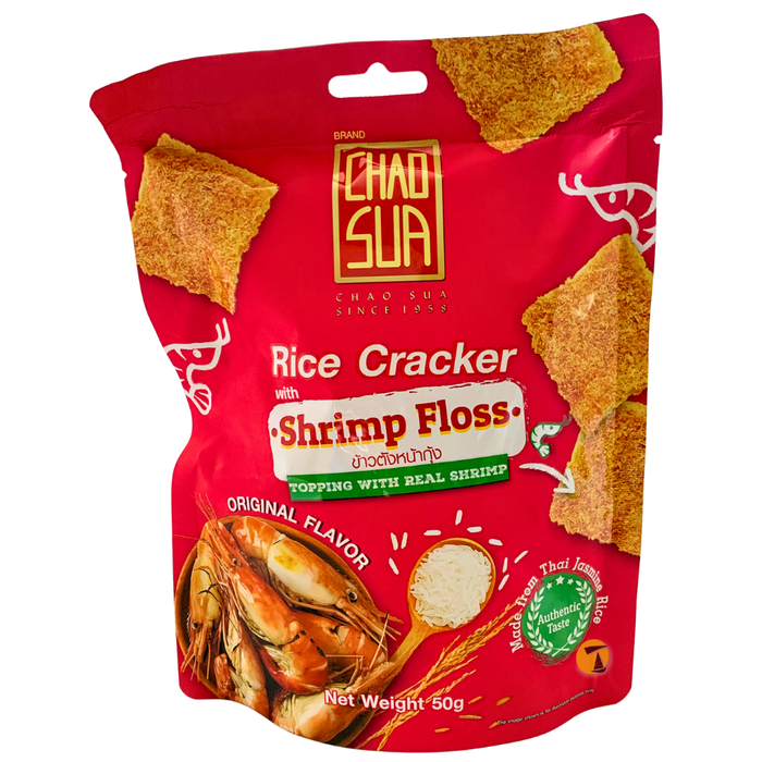 Chao Sua Rice Cracker - Shrimp Floss Flavour - 50g
