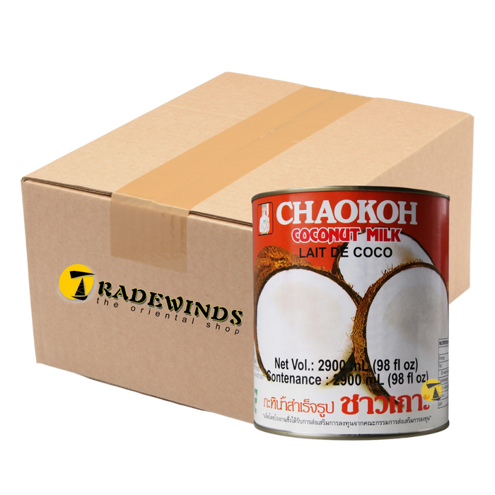 Chaokoh Coconut Milk - 6x2.9L
