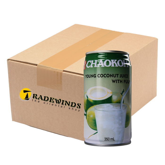 Chaokoh Young Coconut Juice with Pulp - 24x330ml