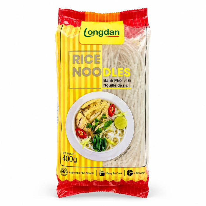 Longdan 2.5mm Rice Noodles - 400g