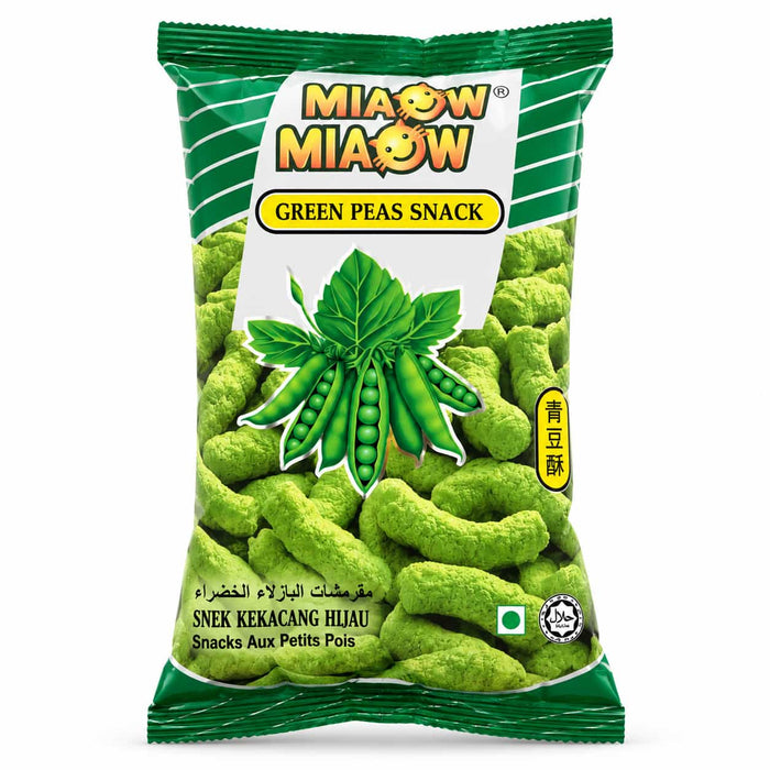 Miaow Miaow Green Peas Snack - 50g