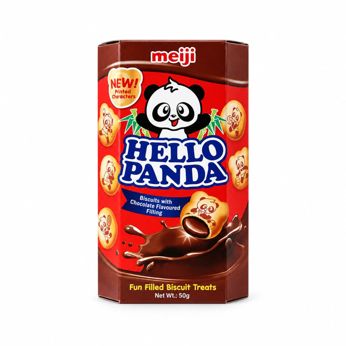 Hello Panda Chocolate Filled Biscuits - 50g BB:31/10/2026