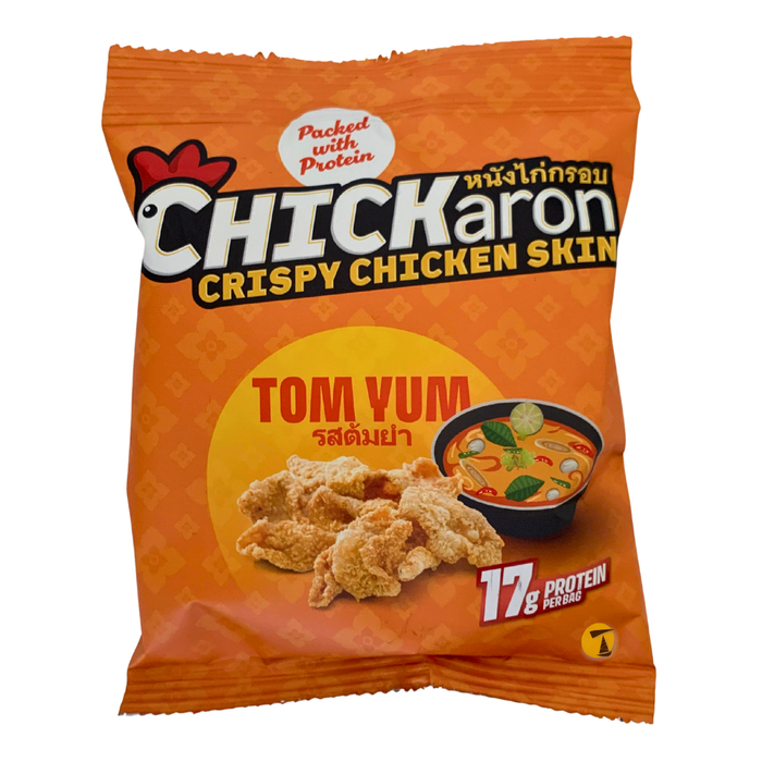 Chickaron Crispy Chicken Skin Tom Yum - 40g