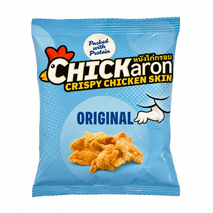Chickaron Crispy Chicken Skin Original - 40g
