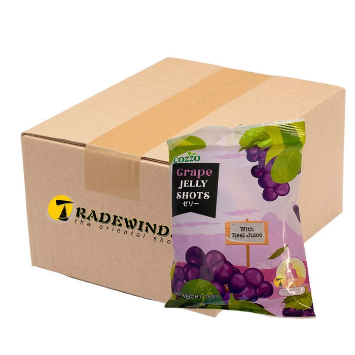 Cozzo Jelly Shots - Grape Flavour - 24x160g