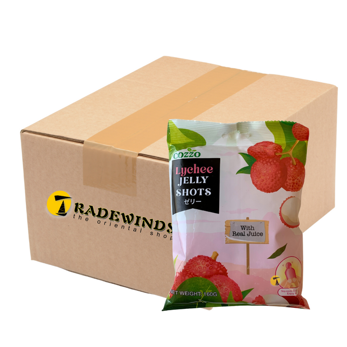 Cozzo Jelly Shots - Lychee Flavour - 24x160g