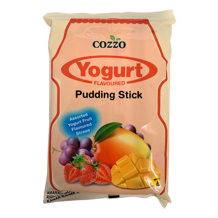Cozzo Assorted Yogurt Fruit Flavoured Straws - 240g
