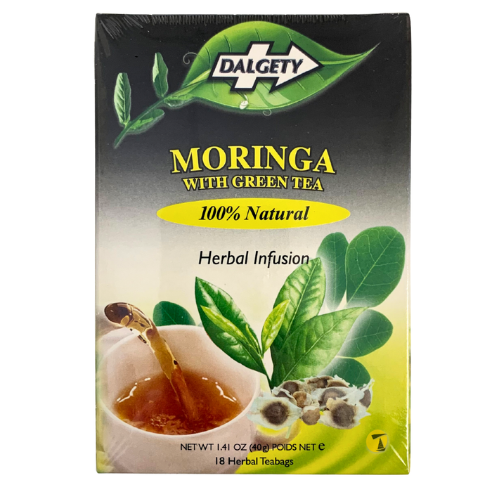 Dalgety Moringa with Green Tea - 40g (18 Teabags)