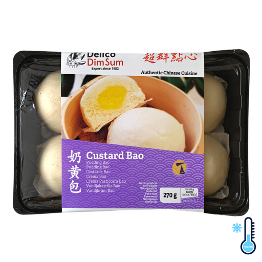 Delico Dim Sum Custard Bao Pudding - 270g [FROZEN]