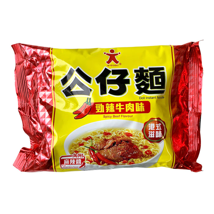 Doll Spicy Beef Flavor Instant Noodles - 103g