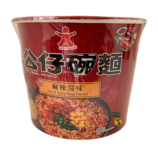 Doll Bowl Noodle Hot & Spicy Soup Flavour - 113g