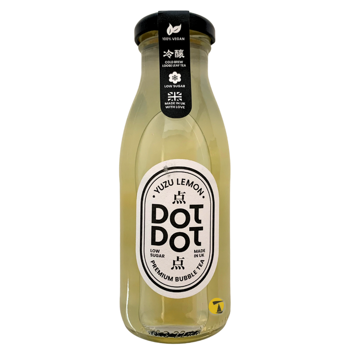 Dot Dot Yuzu Lemon Bubble Tea - 250ml