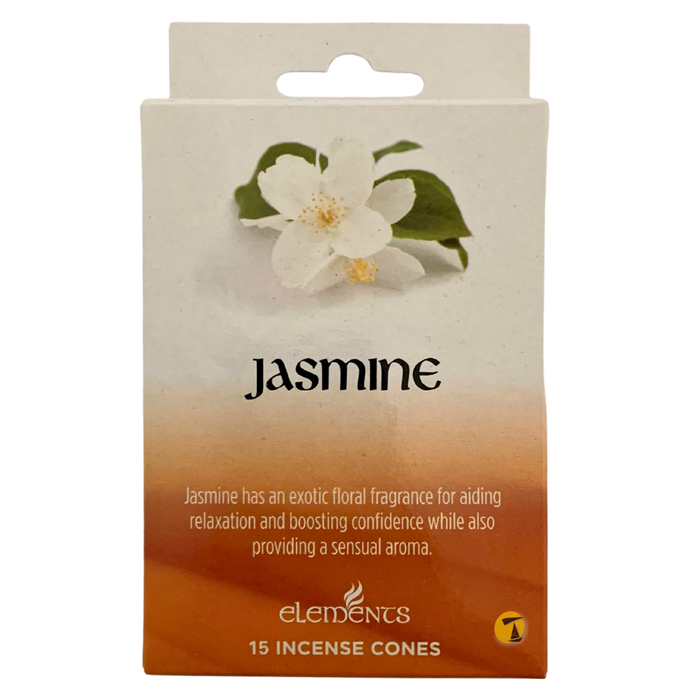 Elements Jasmine Incense Cones