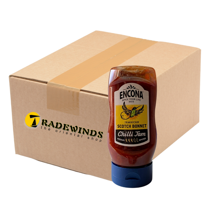 Encona Jamaican Scotch Bonnet Chilli Jam - 6x285ml