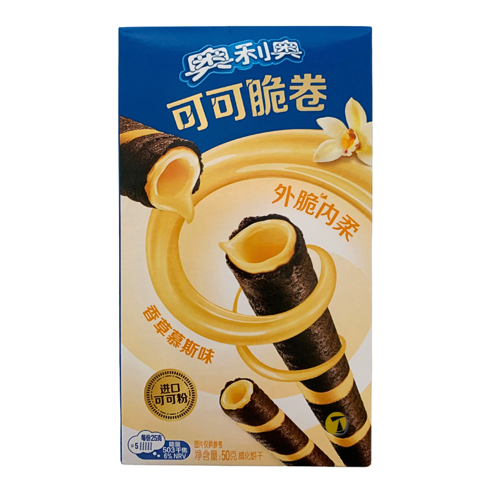 Oreo Wafer Roll Vanilla Flavour - 50g - BB: 04/10/2024 — Tradewinds ...