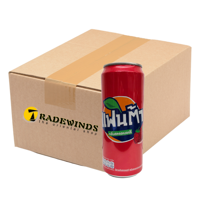 Fanta Strawberry Flavour - 24 x 325ml Cans