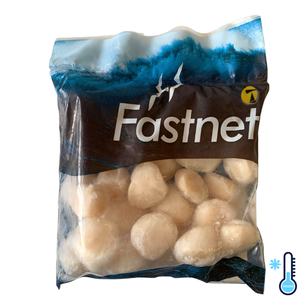 Fastnet King Scallops Raw Roe-Less (10/20) - 700g [FROZEN] — Tradewinds ...