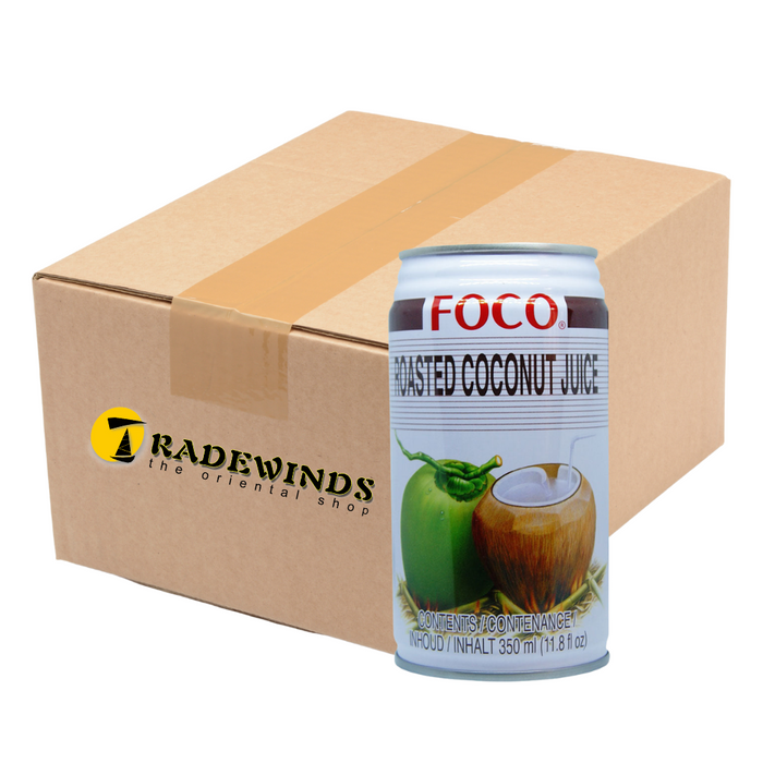 Foco Roasted Coconut Juice - 12 x 350ml