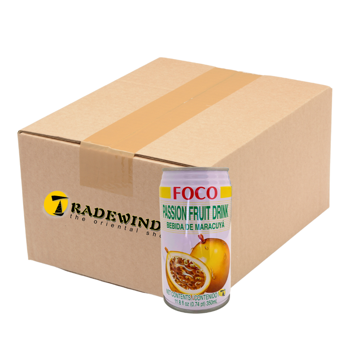 Foco Passion Fruit Drink - 12x350ml
