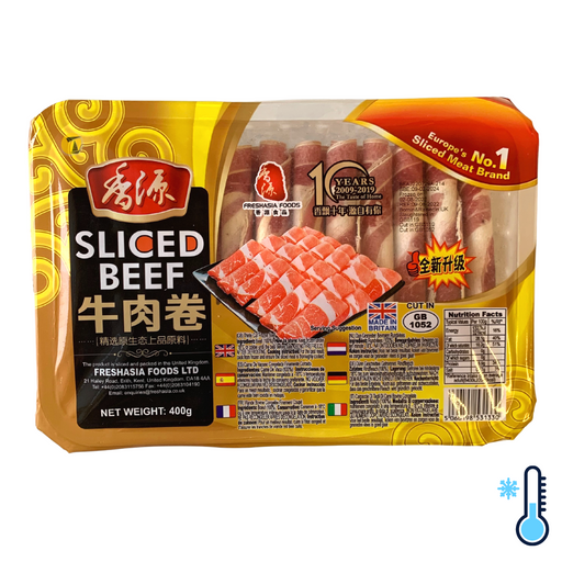 FreshAsia Foods Sliced Beef - 400g [FROZEN]