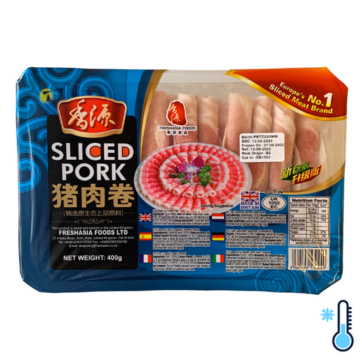 FreshAsia Foods Sliced Pork - 400g [FROZEN]