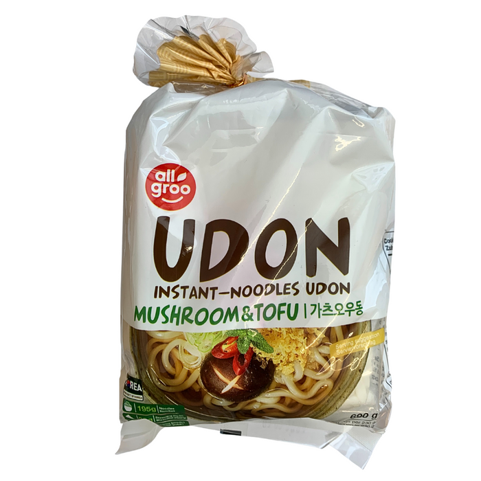 Fresh Udon - Mushroom & Tofu - 690g