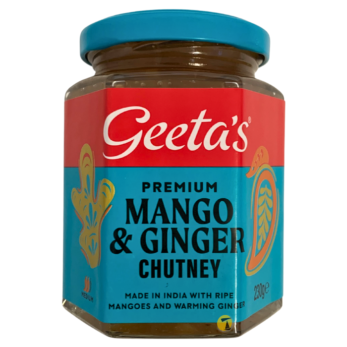 Geeta's Premium Mango & Ginger Chutney - 230g