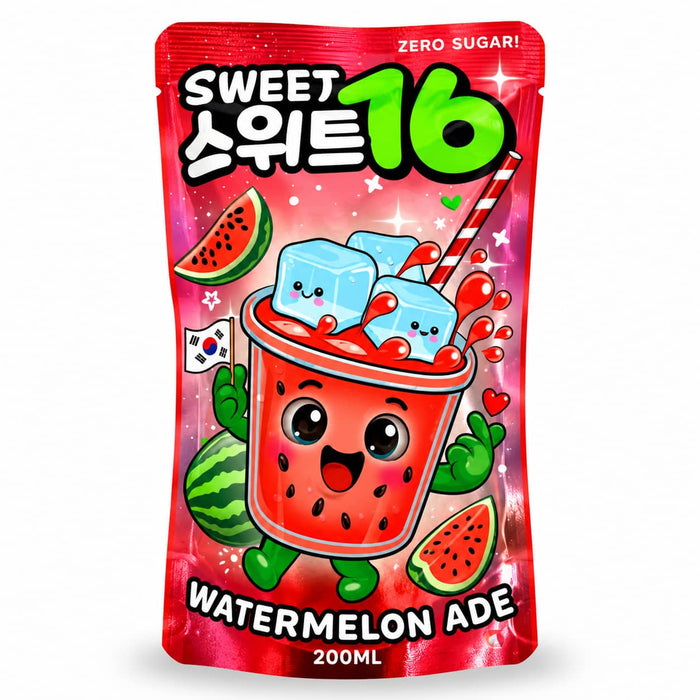 Sweet 16 Watermelon Ade [No Sugar] - 200ml