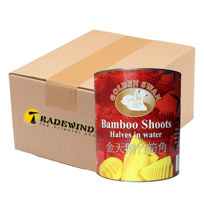 Golden Swan Bamboo Shoot Halves - 6x2.95kg